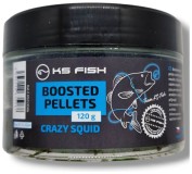 Lovne Pelete KS-fish Boosted Pellets 120g Crazy squid