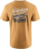 Majica Grundéns Leroy Brown SS T-Shirt Whiskey