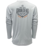 Majica Grundéns Tech Tee LS Logo Anchor Grey Mist