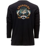 Majica Grundéns Tuna Tattoo LS T-Shirt Black