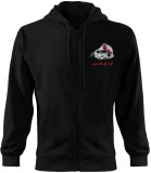 Majica Hell-Cat s Kapuljačom i Zipperom Crna Majica Hell-Cat s Kapuljačom i Zipperom Crna