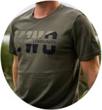 Majica KWO Twotone T-Shirt Armijska Zelena