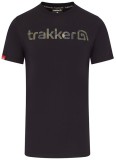 Majica Trakker CR Logo T-shirt Black Camo Veličina XL