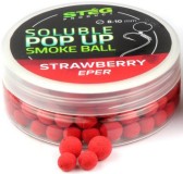 Mamci Stég Soluble Upters Smoke Ball 8-10mm 30gr Strawberry