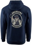 Mikica Grundéns Displacement DWR Hoodie - SL vodiči tamnoplava