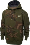 Mikina Daiwa Carp Camo Hoodie Veľkosť 2XL