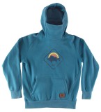 Mikina Daiwa D-Vec Snood Hoodie Okoun