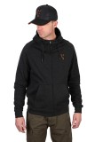 Mikina Fox Collection LW Hoody Crna/Narančasta Veličina L