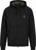Mikina Fox Collection Zipped Hoody - Black