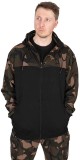 Mikina Fox LW Black/Camo Split Zip Hoody Veľkosť XL