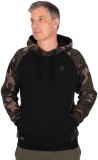Mikina Fox Pullover Premium 310 Hoodie Black/Camo Velikost XXL