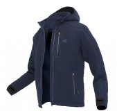 Mikina Geoff Anderson Teddy Modrá Velikost XXL