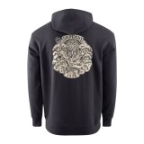 Mikina Grundéns Aegir FZ Hoodie Black Velikost XL