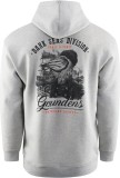 Mikina Grundéns Dark Seas X Portsmith Hoodie Athletic Heather Veličina XL