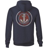 Mikina Grundéns Displacement DWR Heather Navy Mikina Grundéns Displacement DWR Heather Navy