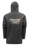 Mikina Grundéns Drift Boat Hoodie Anchor Velikost XXL