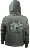Mikina Gunki Chief Khaki Zip Sweat Veličina XL