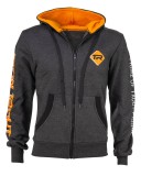 Mikina Iron Trout Zipped Grey Velikost L
