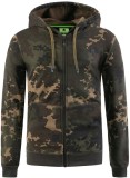 Mikina Korda Zip Hoodie Dark Kamo