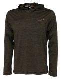 Mikina Savage Gear Fighter Stretch Burnt Olive Melange Velikost S