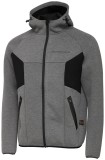 Mikina Savage Gear Tec-Foam Zip Hoodie Dark Grey Melange Velikost S