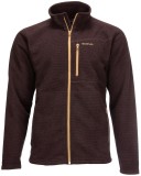 Mikina Simms Rivershed Full Zip Mahogany