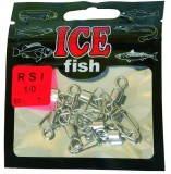 Mořske Karabinke s obratnikom ICE Fish RSI Veličina 1/0 40kg