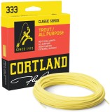 Mušičarska Upredenica Cortland 333 Classic Trout All Purpose Yellow Fresh