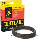 Muškařská Šňůra Cortland 333 Classic Full Sinking Type 3 Brown Fresh/Salt Muškařská Šňůra Cortland 333 Classic Full Sinking Type 3 Brown Fresh/Salt