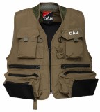 Muškařská Vesta DAM Ontario Fly Vest Dusty Olive Velikost XXL