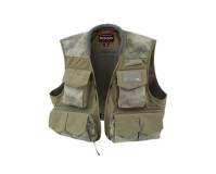 Muškařská Vesta Simms Freestone Vest Hex Camo Zelená