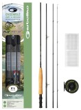 Muškaški set Garbolino Complet Flycaster 8,6ft #4-5