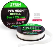 Náhradné PVA Pančucha ZFish Mesh Refill 7 + 1m Zadarmo Priemer 25mm