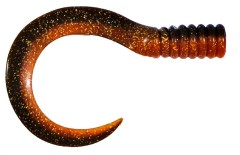 Náhradní Ocas L.Corr Lures Disco Tail 30cm Black Orange