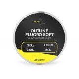 Najlon Avid Outline Fluoro-Soft 20m 0,39mm 9,09kg