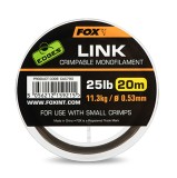 Najlon Fox Edges Link Trans Khaki Mono 20m 0,53mm 25lb