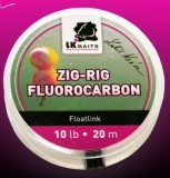 Najlon LK Baits Zig-Rig Fluorocarbon 20m 10lb