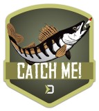Nálepka Delphin CatchME! Candát