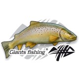 Nálepka Giants Fishing Velika Pastrva