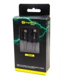 Napajanje kabel RidgeMonkey Vault USB-C do C Power Delivery kompatibilni kabel 1m