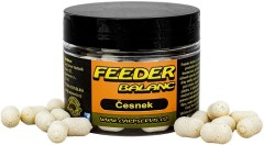 Nástraha Carp Servis Václavík Feeder Balanc 45gr Česnek - Bílá