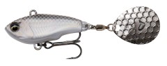 Nástraha Savage Gear Fat Tail Spin 6,5cm 16gr White Silver