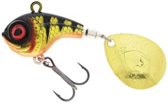Nástraha Westin DropBite Spin Tail Jig 2,6cm 8g Bling Perch