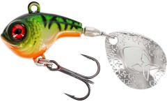 Nástraha Westin DropBite Spin Tail Jig 2,6cm 8gr Firetiger