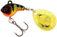 Nástraha Westin Dropbite Tungsten Spin Tail Jig 1,8cm 9g Bling Perch