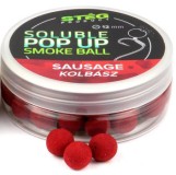 Nástrahe Stég Soluble Pop-Up Smoke Ball 12mm 25gr Kobasica
