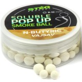 Nástrahy Stég Soluble Pop-Up Smoke Ball 8-10mm 20gr N-Butyric Nástrahy Stég Soluble Pop-Up Smoke Ball 8-10mm 20gr N-Butyric