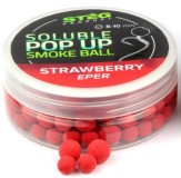 Nástrahy Stég Soluble Pop-Up Smoke Ball 8-10mm 20gr Strawberry Nástrahy Stég Soluble Pop-Up Smoke Ball 8-10mm 20gr Strawberry