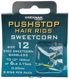 Návazce Drennan Pushstop H'Rig Sweetcorn Barbless Vel. 10 / 8lb