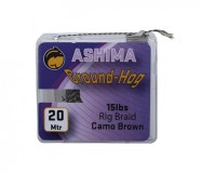 Náväzcová Šnúra Ashima Ground-Hog Rig Braid 15lb 20m